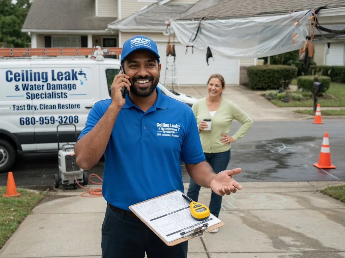 Ceiling Leak Cleanup Ropesville, TX FAQs